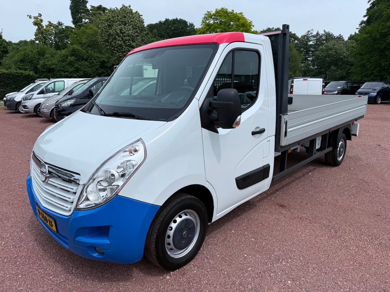 Opel Movano - 2.3 CDTI 170PK Open Laadbak Pick-up Navi / Airco / Cruise Pritsche ( Renault Master) - AutoWereld.nl
