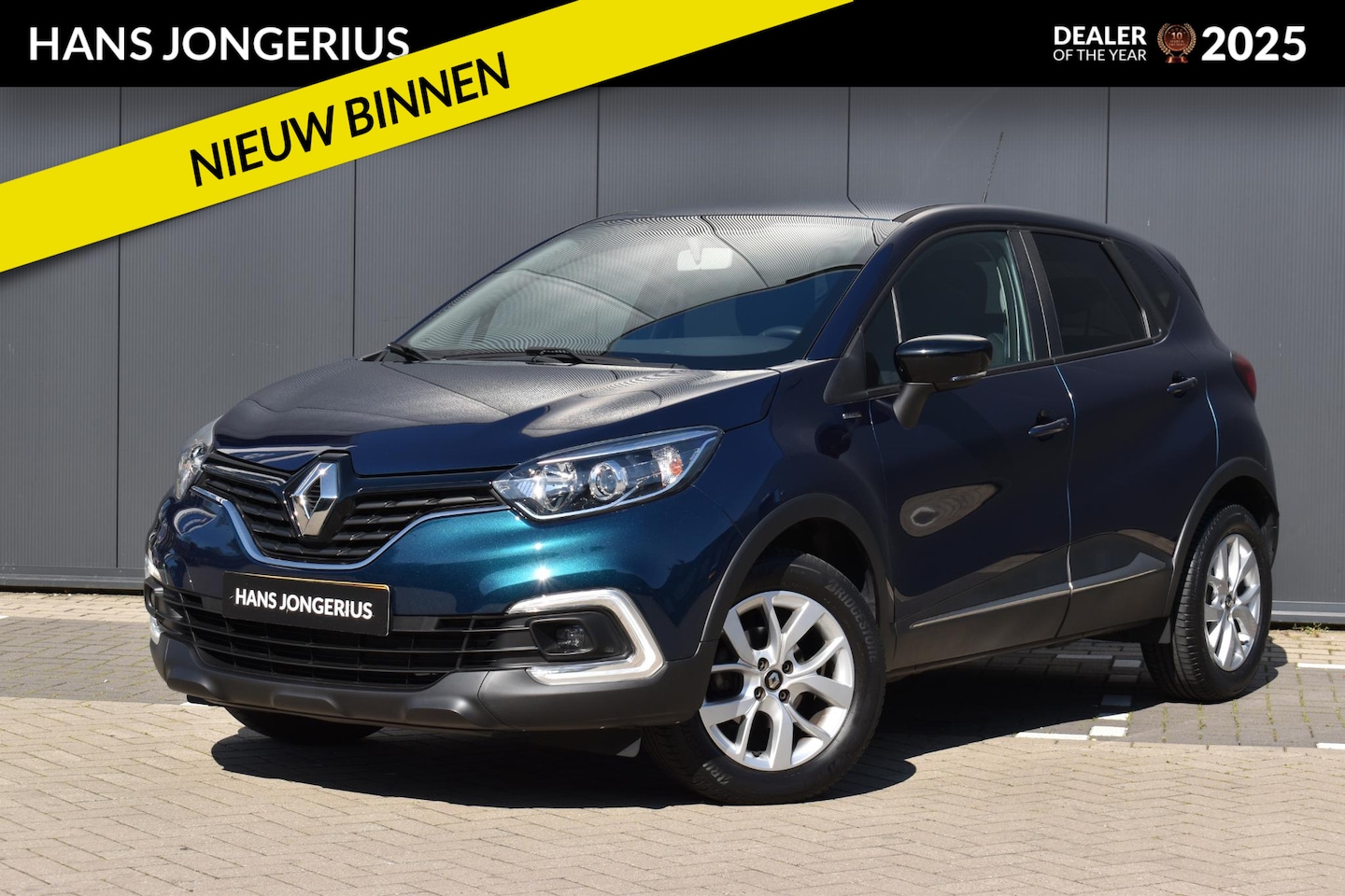 Renault Captur - TCe Limited NAVI | SENSOREN ACHTER | LM VELGEN | AIRCO | CRUISE CONTROL | KEYLESS ENTRY | - AutoWereld.nl
