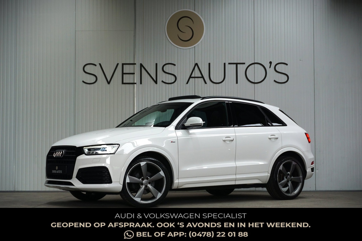 Audi Q3 - 1.4 TFSI S-Line Black Pack|Panodak|Keyless|LED|Cruise - AutoWereld.nl