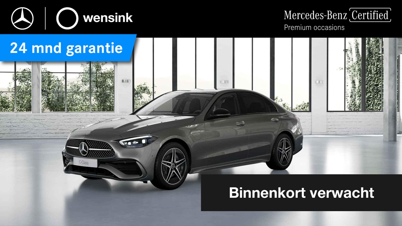 Mercedes-Benz C-klasse - 300 AMG Line | Night | Trekhaak | Stoelverwarming | Digital Light | Achteruitrijcamera | - AutoWereld.nl