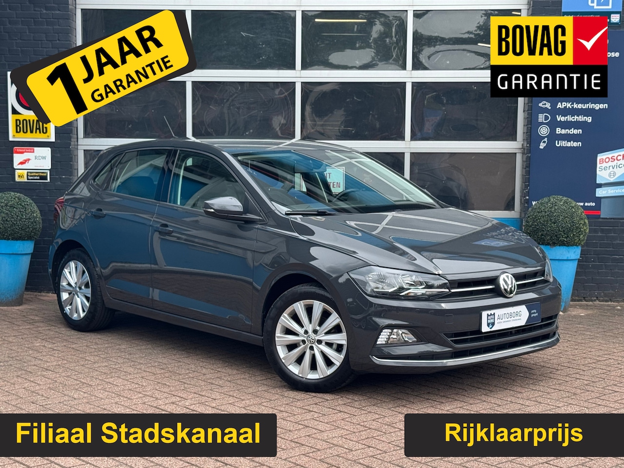 Volkswagen Polo - 1.0 TSI Highline | Gratis Afleverpakket! | Cruise Control Adaptief | Climate Control | - AutoWereld.nl