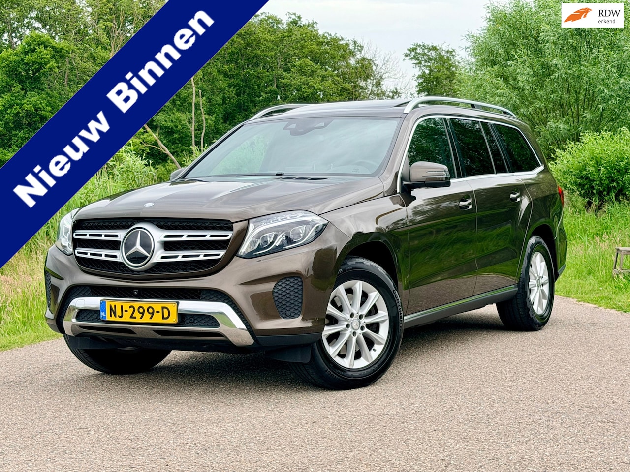 Mercedes-Benz GLS - 350 d 4MATIC EXPORTPRICE 7Pers 360Camera Navi Leder Clima Trekhaak Schuifdak Dealer Onderh - AutoWereld.nl