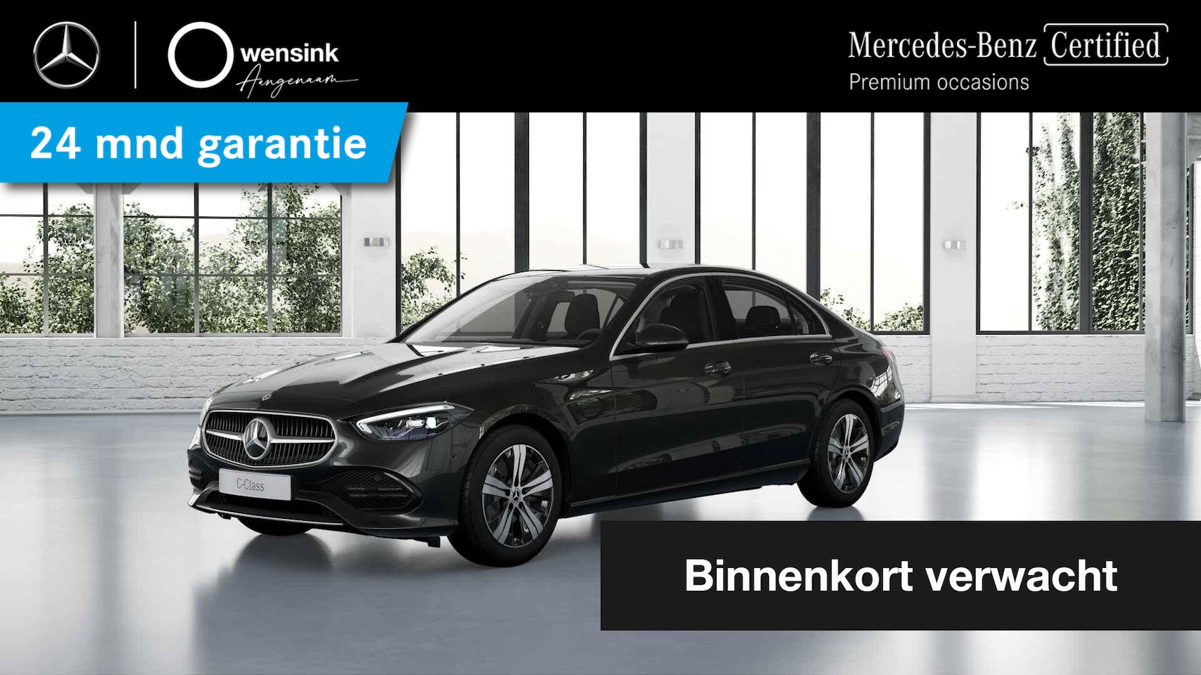 Mercedes-Benz C-klasse - 180 Luxury Line | Stoelverwarming | Achteruitrijcamera | Sfeerverlichting | - AutoWereld.nl