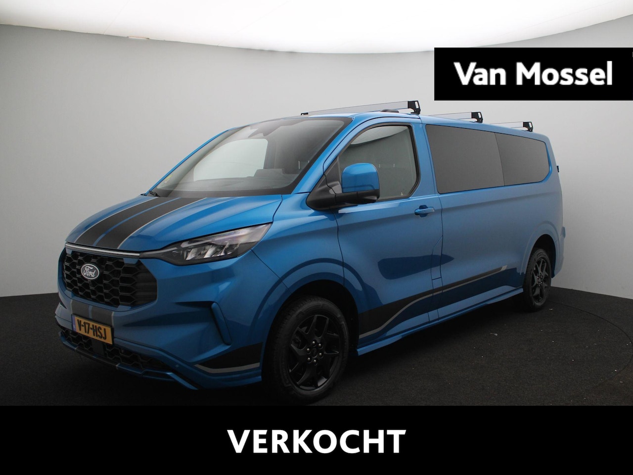 Ford Transit Custom - 300 2.0 TDCI L2H1 Sport | Carplay / Navi | Winter Pakket | Led Verlichting | Adaptieve Cru - AutoWereld.nl