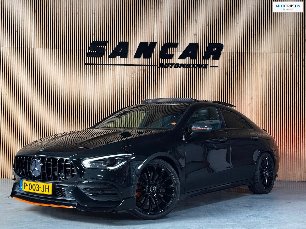 Mercedes-Benz CLA-Klasse - 220 AMG LINE EDITON 1 PANO|BURMESTER|E ZETELS|STERREN HEMEL|AMBIENT|CAMERA|19 INCH - AutoWereld.nl