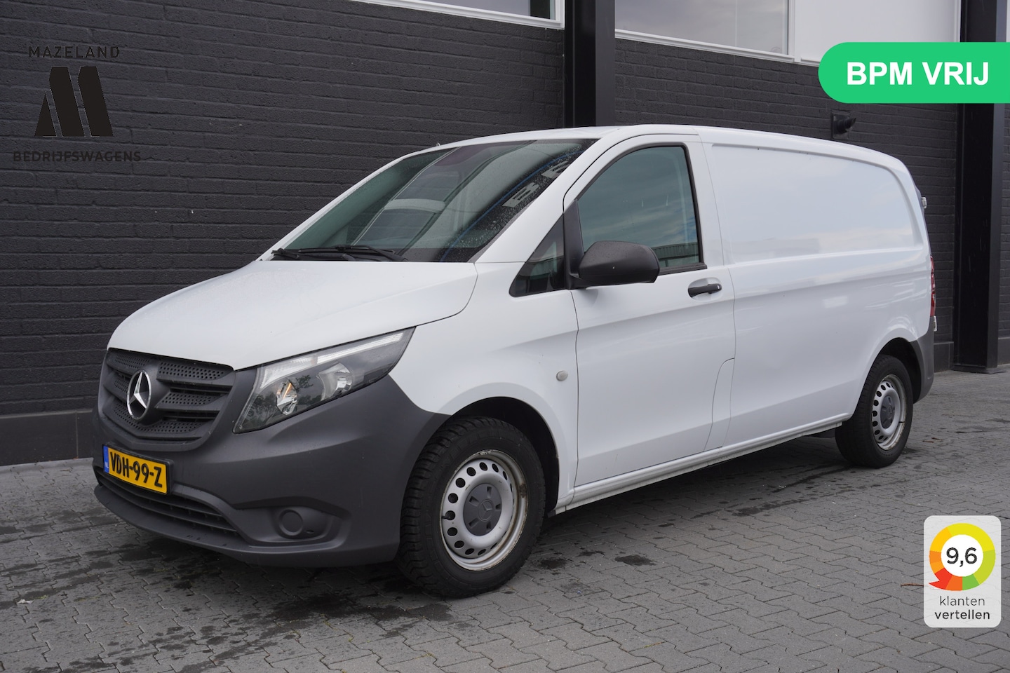 Mercedes-Benz Vito - 110 CDI - EURO 6 - Airco - Navi - Cruise - €9.950,- Excl. - AutoWereld.nl
