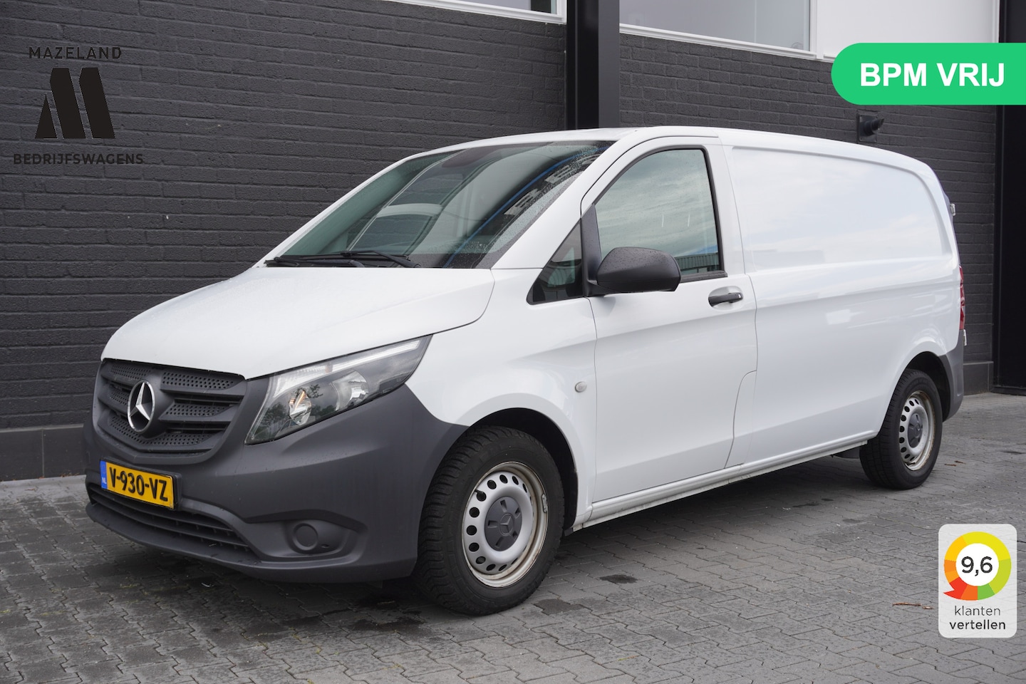 Mercedes-Benz Vito - 109 CDI Lang - EURO 6 - Airco - Navi - Cruise - €9.900,- Excl. - AutoWereld.nl