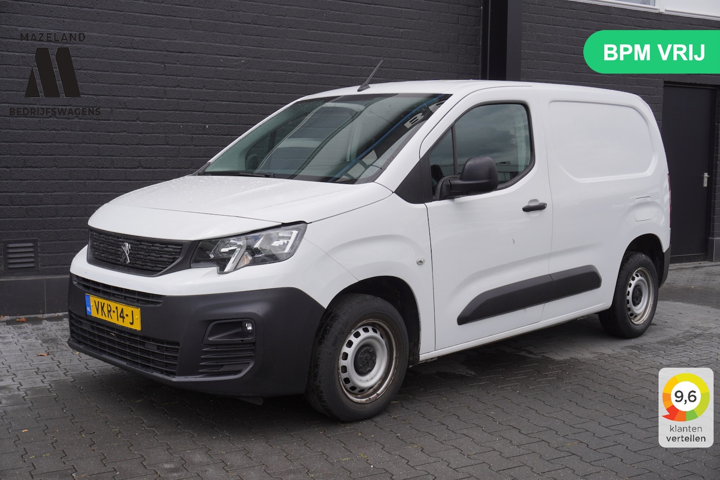 Peugeot Partner - 1.2 Benzine! EURO 6 - Airco - Navi - Cruise - €11.900,- Excl. - AutoWereld.nl