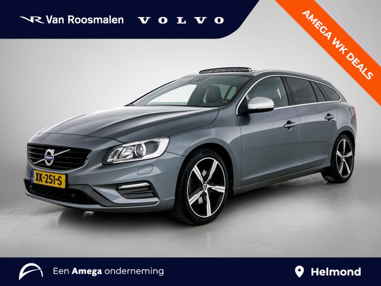 Volvo V60 - 2.0 T4 Business Sport | Trekhaak | Camera | Schuif/kantel dak | - AutoWereld.nl