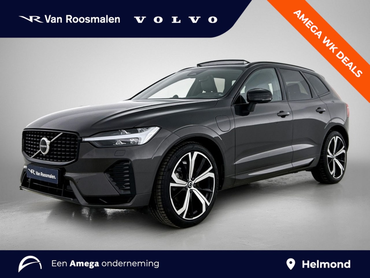 Volvo XC60 - 2.0 T8 AWD Ultimate Dark | SOH 98% | Luchtvering | Bowers&Wilki - AutoWereld.nl
