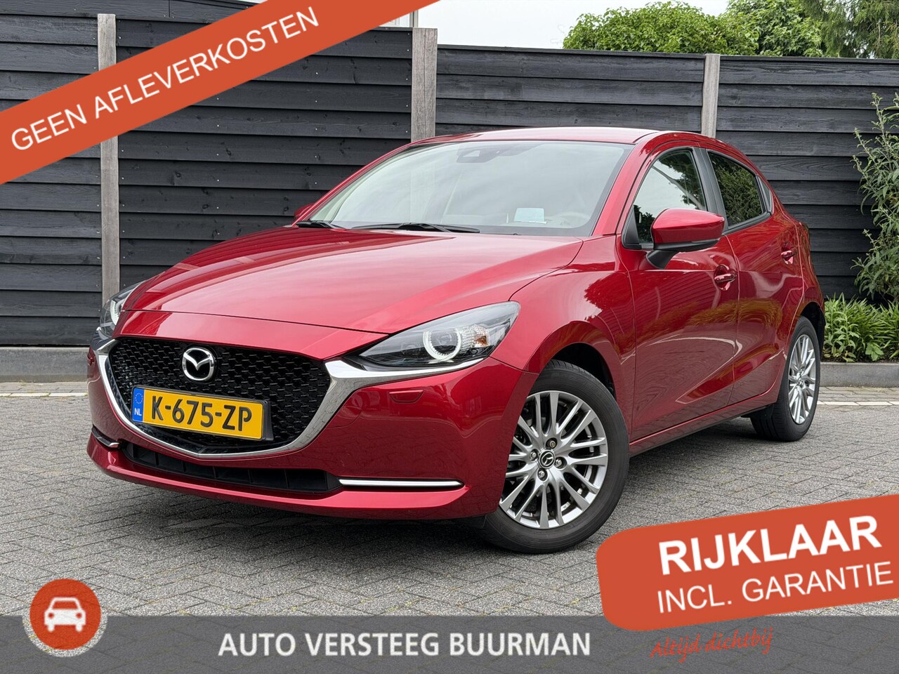 Mazda 2 - Luxury 1.5 Skyactiv-G 90PK Navigatie, Achteruitrijcamera, Keyless, Head-Up Display, Stoel - AutoWereld.nl