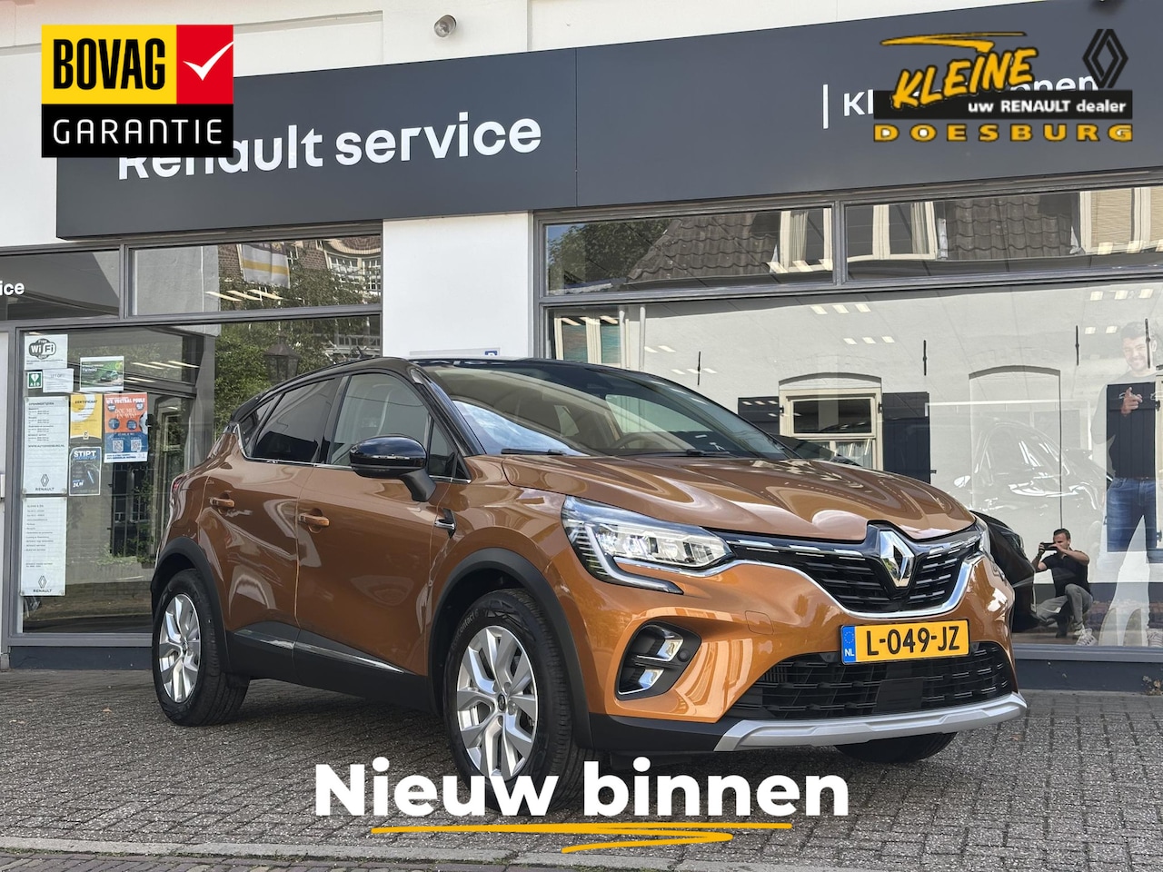 Renault Captur - 1.3 TCe 140 EDC Intens | Lage kilometerstand | Camera en Parkeersensoren | Navigatie | Ned - AutoWereld.nl