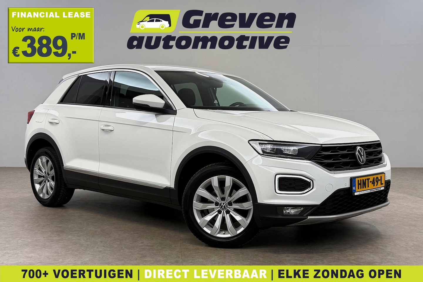 Volkswagen T-Roc - 1.5 TSI Sport | Adap. Cruise | Carplay | Clima | Sfeer | LED | Keyless | Parkeersens. - AutoWereld.nl
