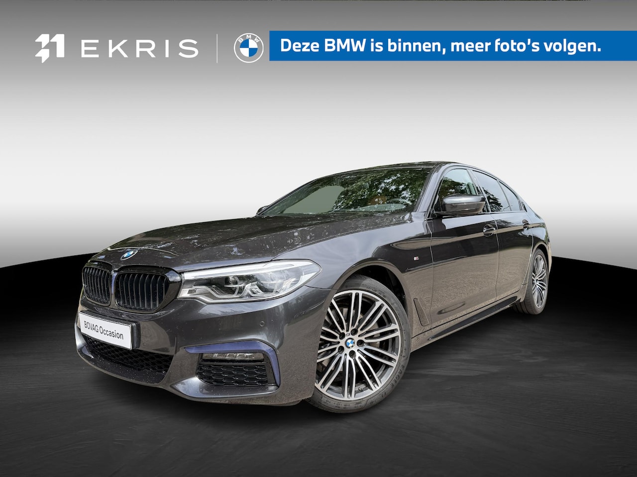 BMW 5-serie - Sedan 520i | M Sportpakket | High Executive | Elektrisch glazen schuif-/kanteldak | BMW He - AutoWereld.nl