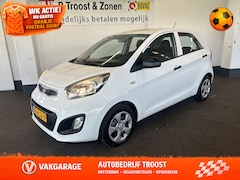 Kia Picanto - 1.0 CVVT Airco | Radio/MP3 | Nederlands geleverd | 5 Deurs