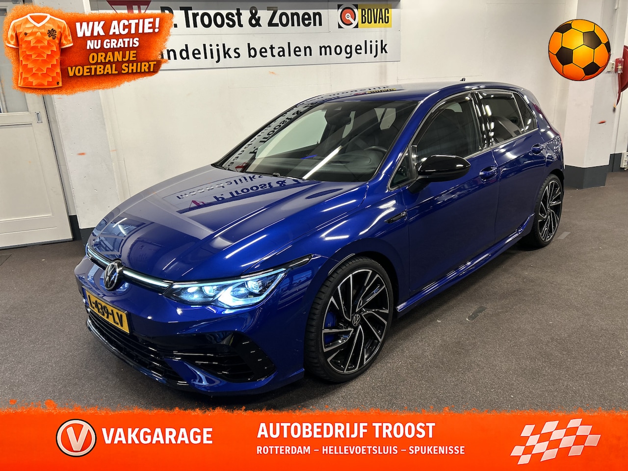 Volkswagen Golf - 2.0 TSI R 4Motion | Memory seats | PPF Folie | Lederen bekleding | Stoel+Stuurverwarming | - AutoWereld.nl