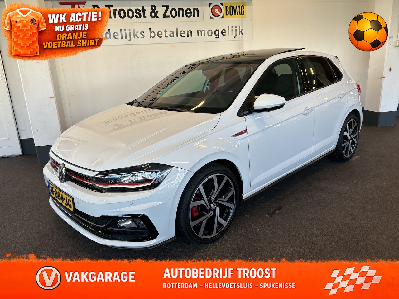 Volkswagen Polo - 2.0 TSI GTI | Panoramadak | Digital dashboard | Adaptief onderstel | Achteruitrijcamera | - AutoWereld.nl