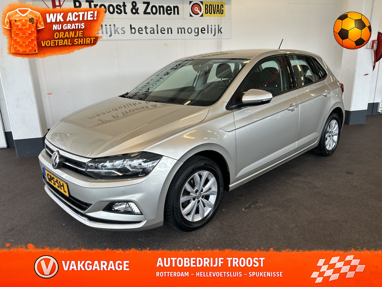 Volkswagen Polo - 1.0 TSI Highline Automaat | Adaptieve cruise control | Climate control | Parkeersensoren | - AutoWereld.nl