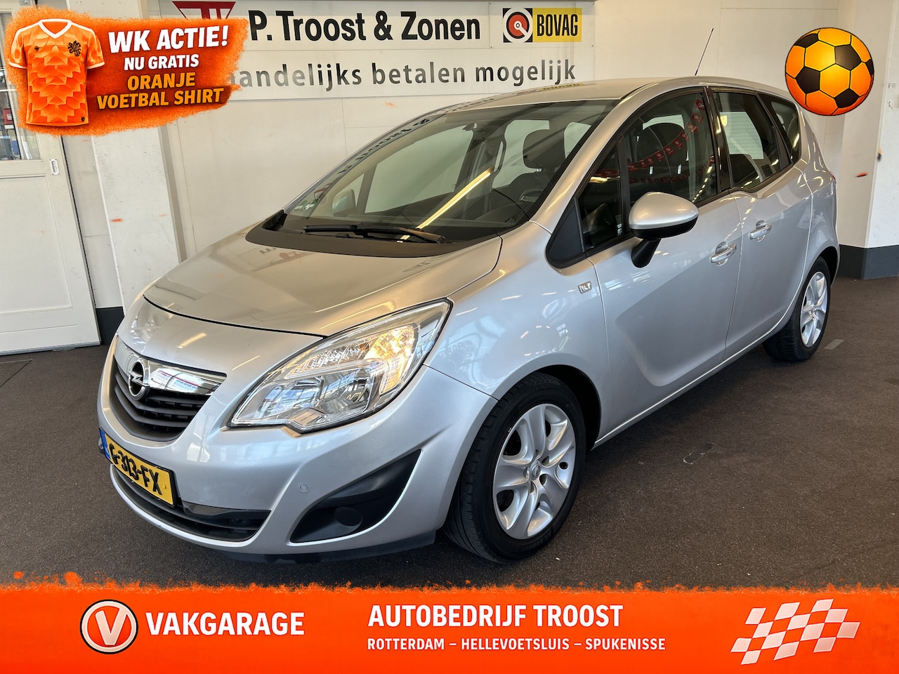 Opel Meriva - 1.4 Cosmo | Cruise control | Climate control | LM Velgen | Bluetooth - AutoWereld.nl