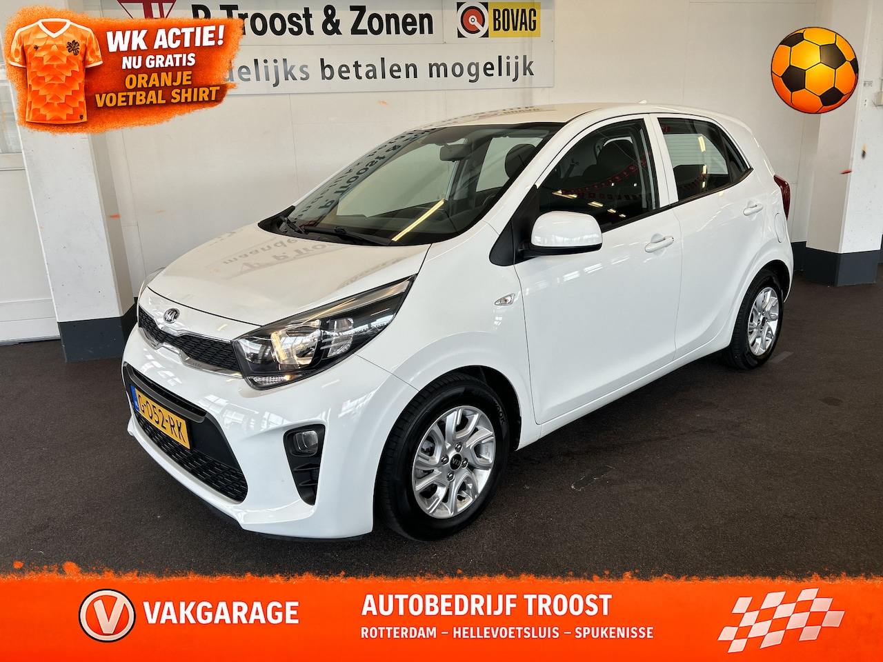 Kia Picanto - 1.2 CVVT DynamicLine Automaat | Cruise control | Achteruitrijcamera | Navigatie | Apple ca - AutoWereld.nl