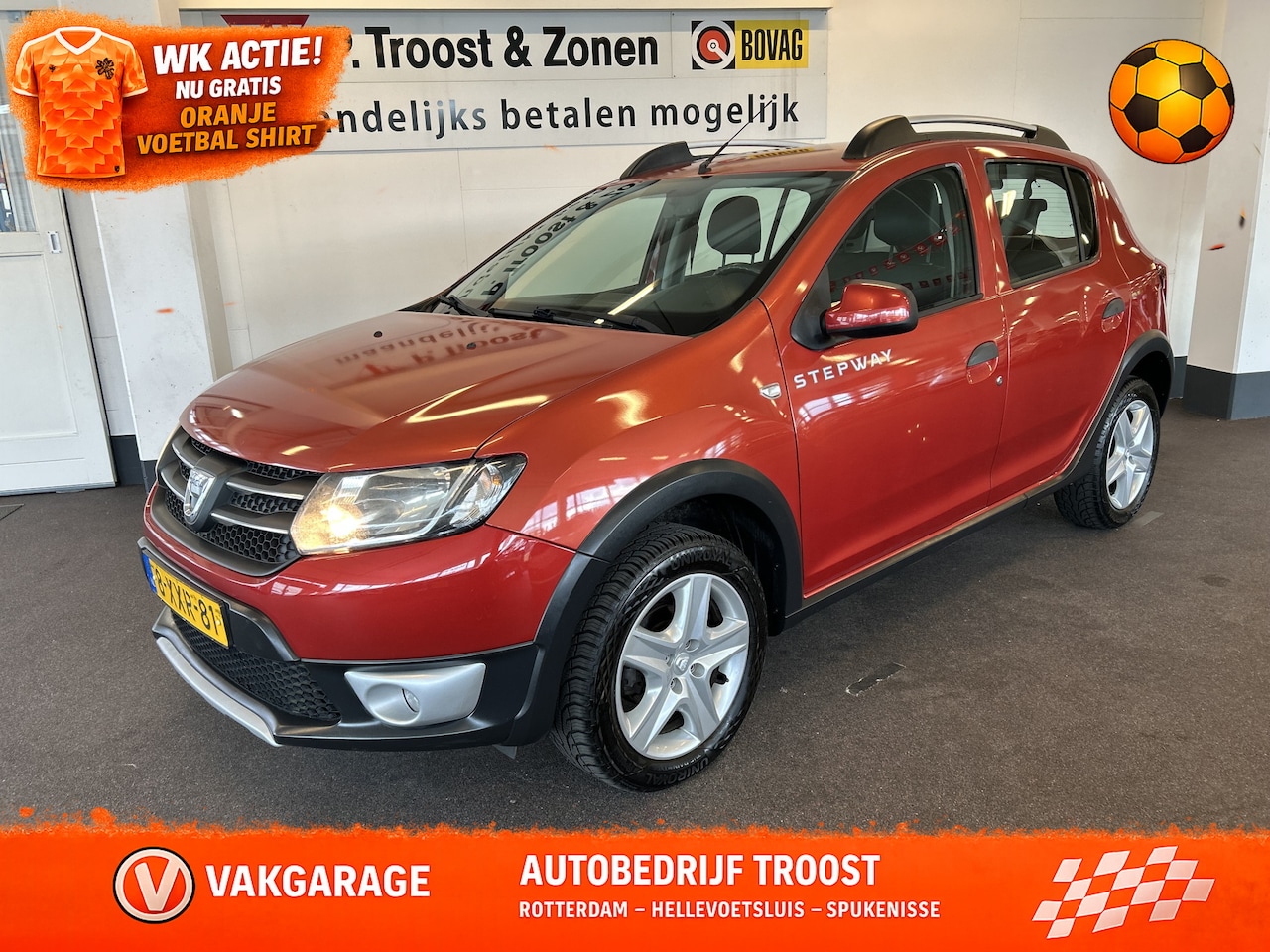 Dacia Sandero Stepway - 0.9 TCe Lauréate Hoge instap | Lederen bekleding | Cruise control | Apple carplay | Naviga - AutoWereld.nl