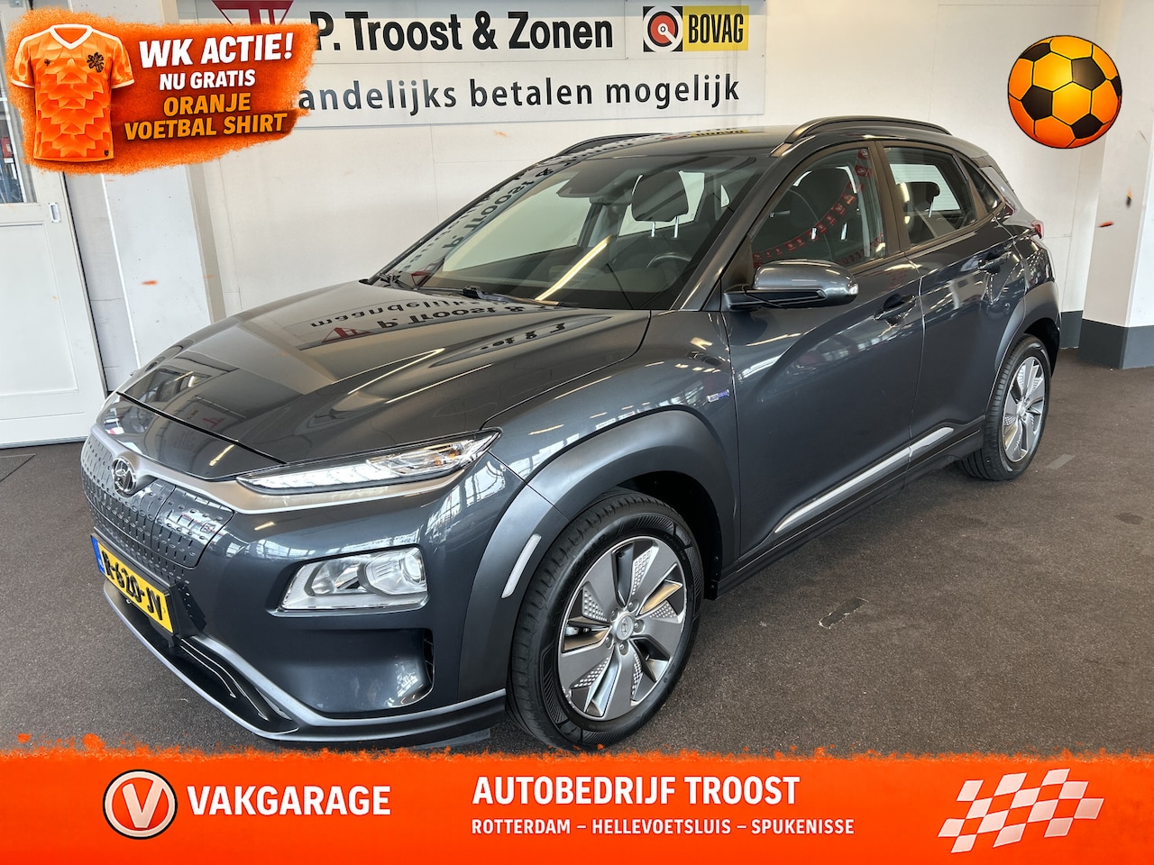 Hyundai Kona Electric - EV Fashion 39 kWh Vol Elektrisch | Cruise control | Climate control | Achteruitrijcamera | - AutoWereld.nl