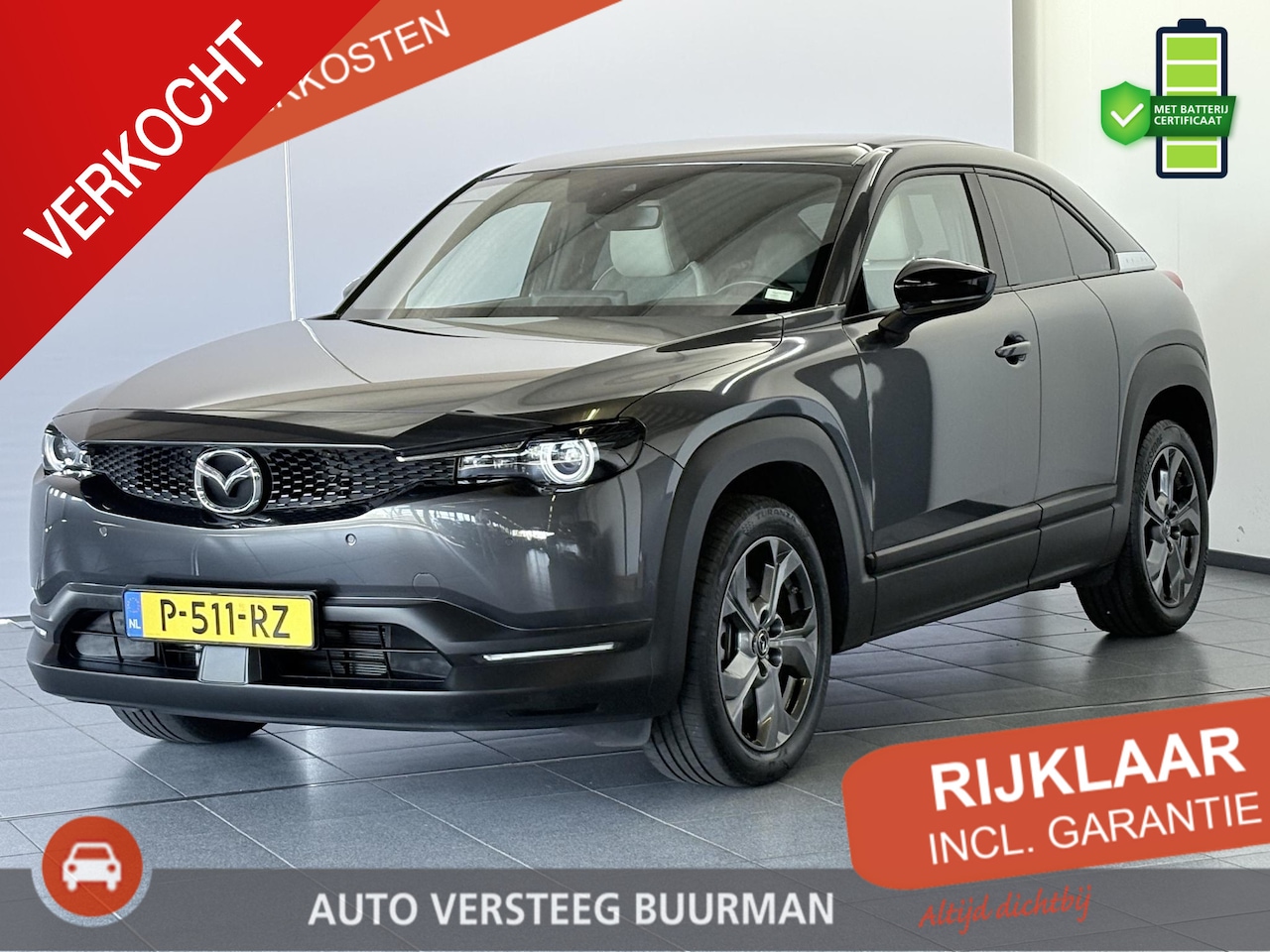 Mazda MX-30 - e-SkyActiv 145 Advantage 36 kWh - AutoWereld.nl