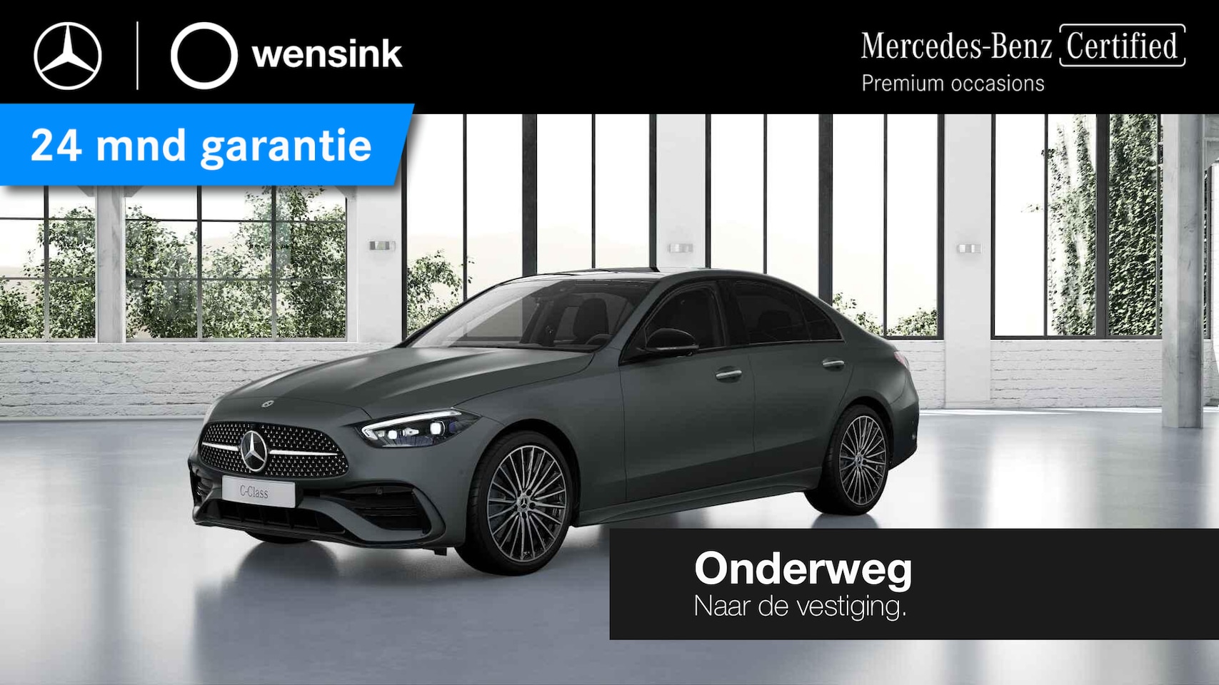 Mercedes-Benz C-klasse - 200 Launch Edition AMG Line | Night | Panoramadak | Keyless | Headup | Memory | Digital Li - AutoWereld.nl