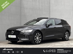 Volvo V60 - 2.0 T8 Plug-in hybrid AWD Plus Dark / Dealer onderhouden / Leder / Panorama schuifdak / El