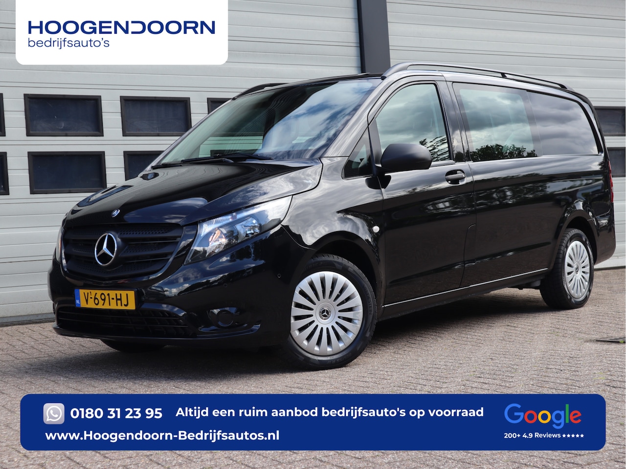 Mercedes-Benz Vito - 114 CDI Euro 6 Automaat DC 5 Pers. - MARGE - Lang L2 - Trekhaak - AutoWereld.nl