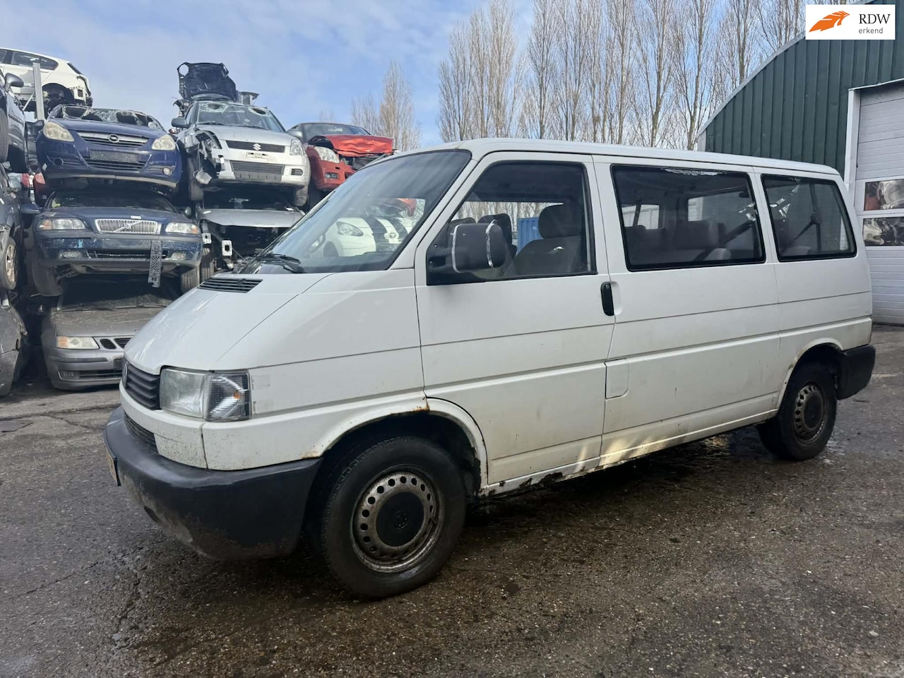 Volkswagen Transporter Kombi - 1.9 TD 292 combi uitvoering export - AutoWereld.nl