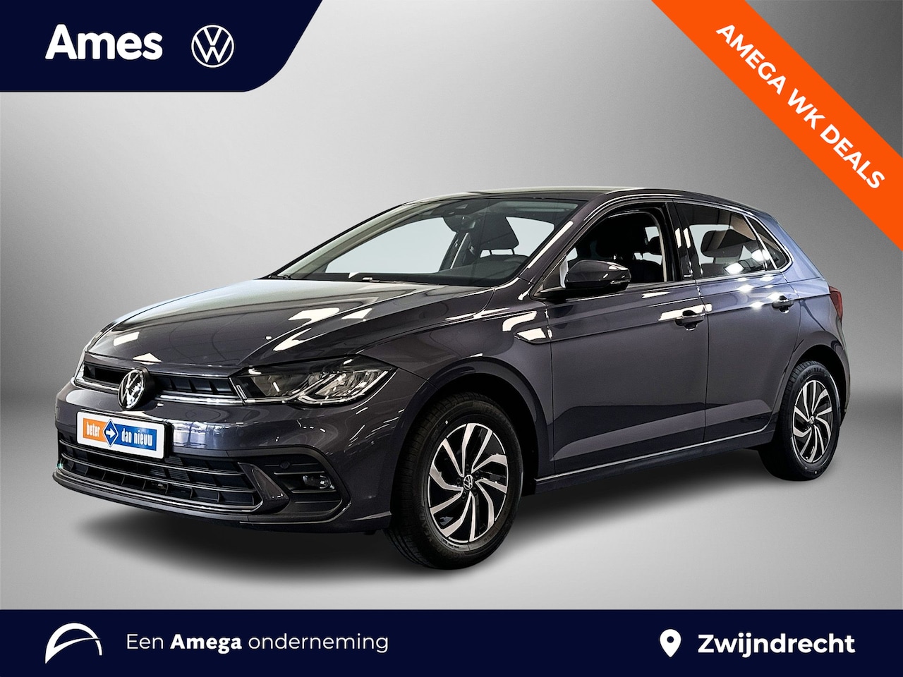 Volkswagen Polo - 1.0 95pk TSI Life edition Carplay | Adaptive Cruise Control | LED pakket - AutoWereld.nl