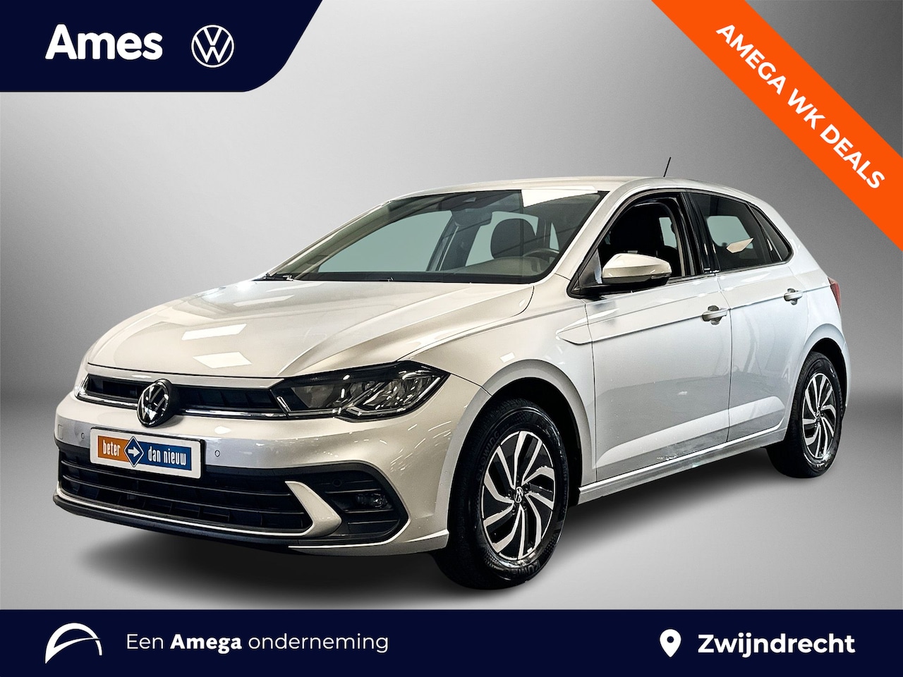 Volkswagen Polo - 1.0 95pk TSI Life Edition Licht en Zicht Pakket | Voorstoelen verwarmbaar | 'App-Connect' - AutoWereld.nl