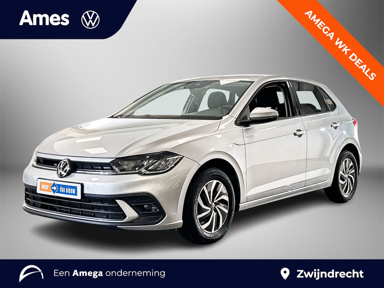 Volkswagen Polo - 1.0 95pk TSI Life Edition Regensensor | Parkeersensoren voor en achter | Noodremassistent - AutoWereld.nl
