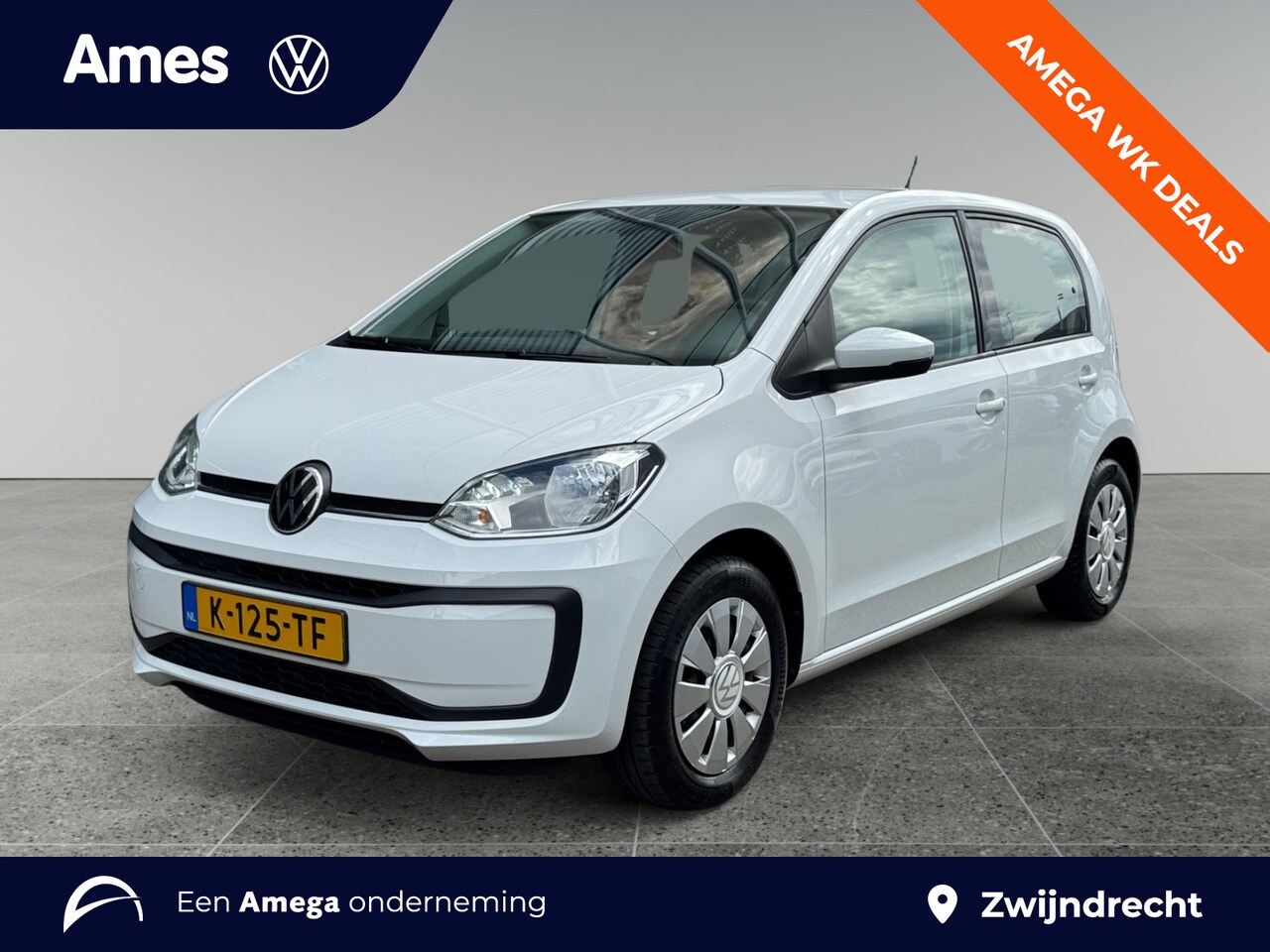 Volkswagen Up! - 1.0 65pk Move Achteruitrijcamera | Cruise control | Parkeersensoren achter - AutoWereld.nl