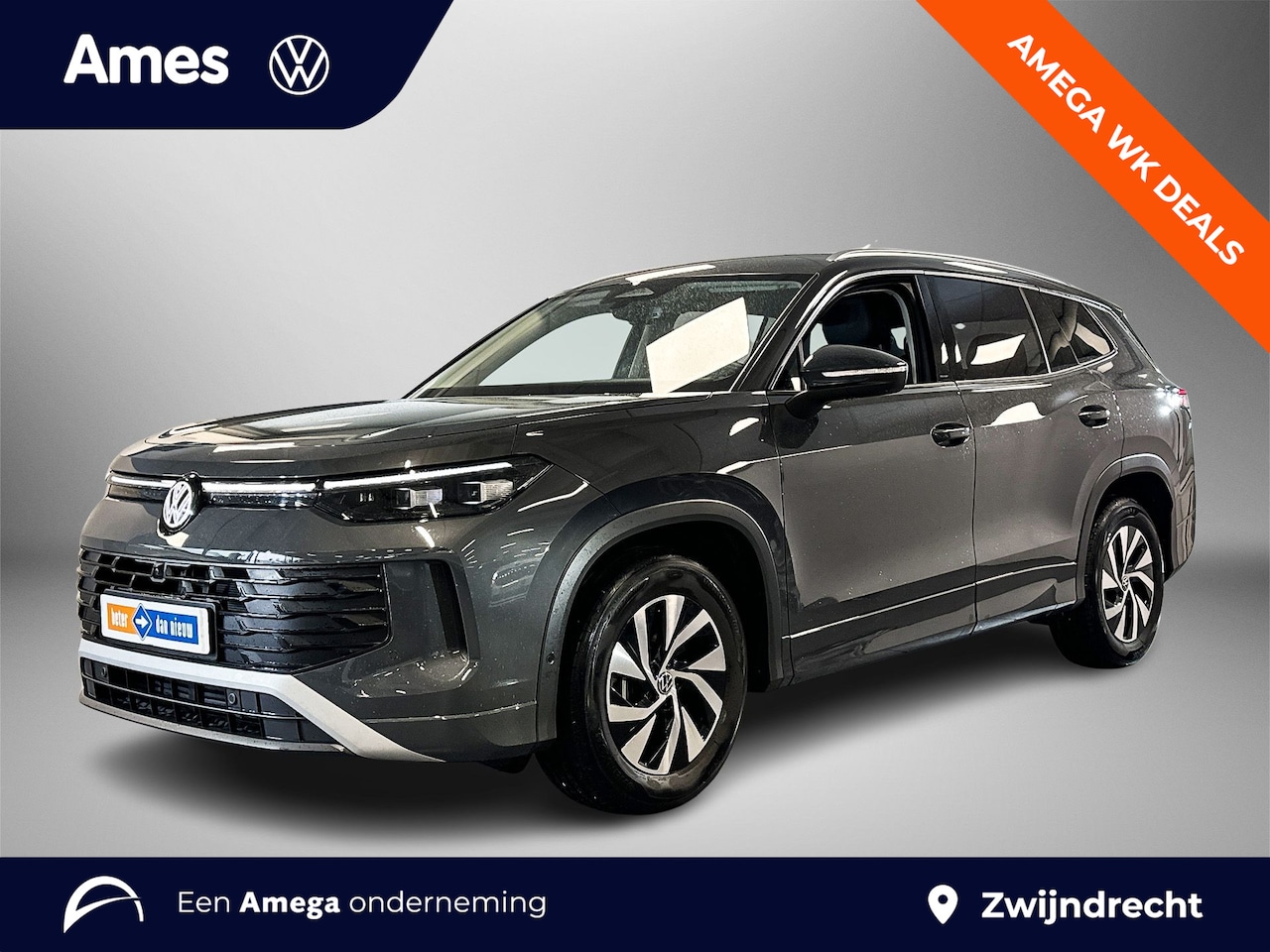 Volkswagen Tayron - 1.5 150pk eTSI Life Edition 7p. Koplampverlichting led plus | Design Pakket | 360 graden - AutoWereld.nl