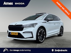 Skoda Enyaq iV - 80 204pk Sportline Lichtmetalen velgen Betria Zwart 21 inch | Panoramadak | Verwarmbare vo
