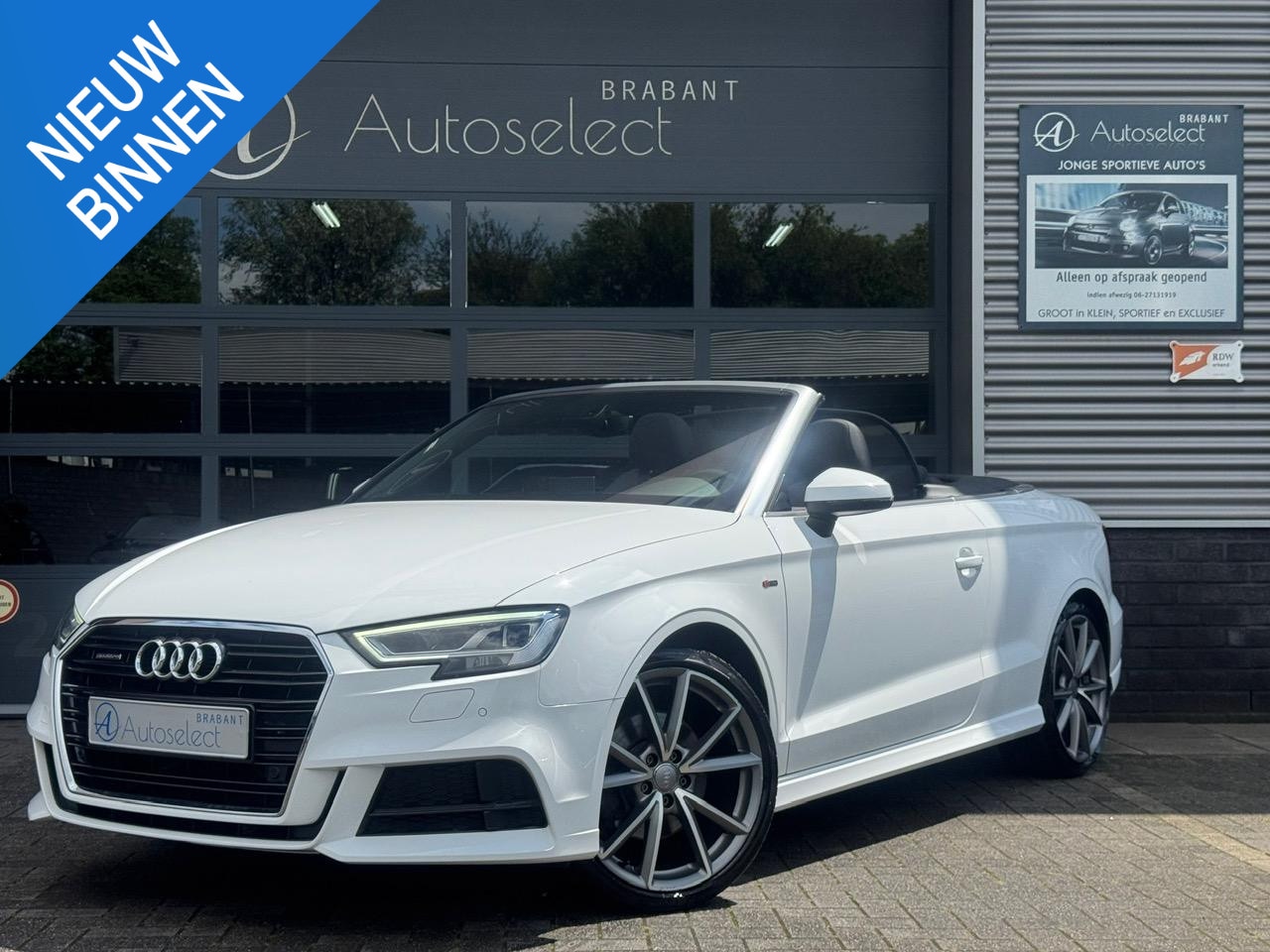 Audi A3 Cabriolet - 40 TFSI S-Line 191pk Clima Led Keyless-go - AutoWereld.nl