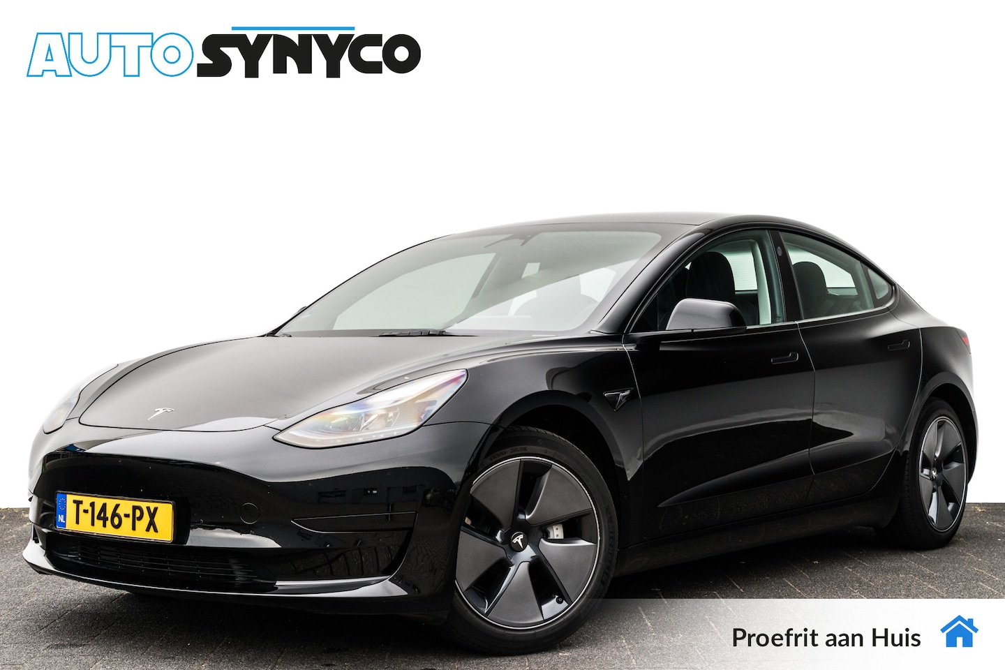 Tesla Model 3 - Standard RWD Plus 60 kWh | AMD | LFP | Warmtepomp | 33.247 Km | Leder | Org. NL | 1e Eig. - AutoWereld.nl