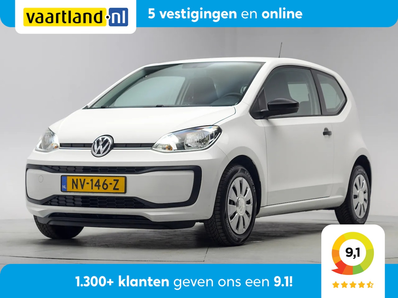 Volkswagen Up! - 1.0 BMT take up! [ Airco E.ramen BT ] - AutoWereld.nl