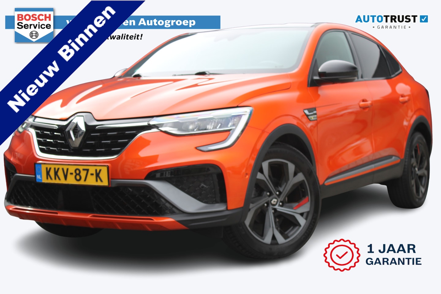 Renault Arkana - 1.3 mild hybrid 160 R.S. line | Incl. 12 maanden garantie | Elektrische stoelen | Stoelver - AutoWereld.nl
