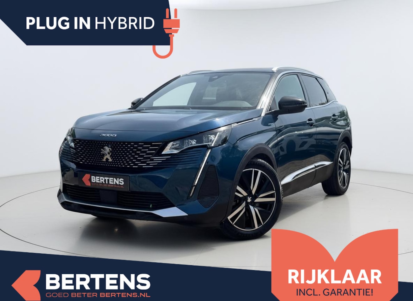 Peugeot 3008 - 1.6 HYbrid 225 GT | El. kofferklep | Stoelverwarming | Prijs is rijklaar - AutoWereld.nl