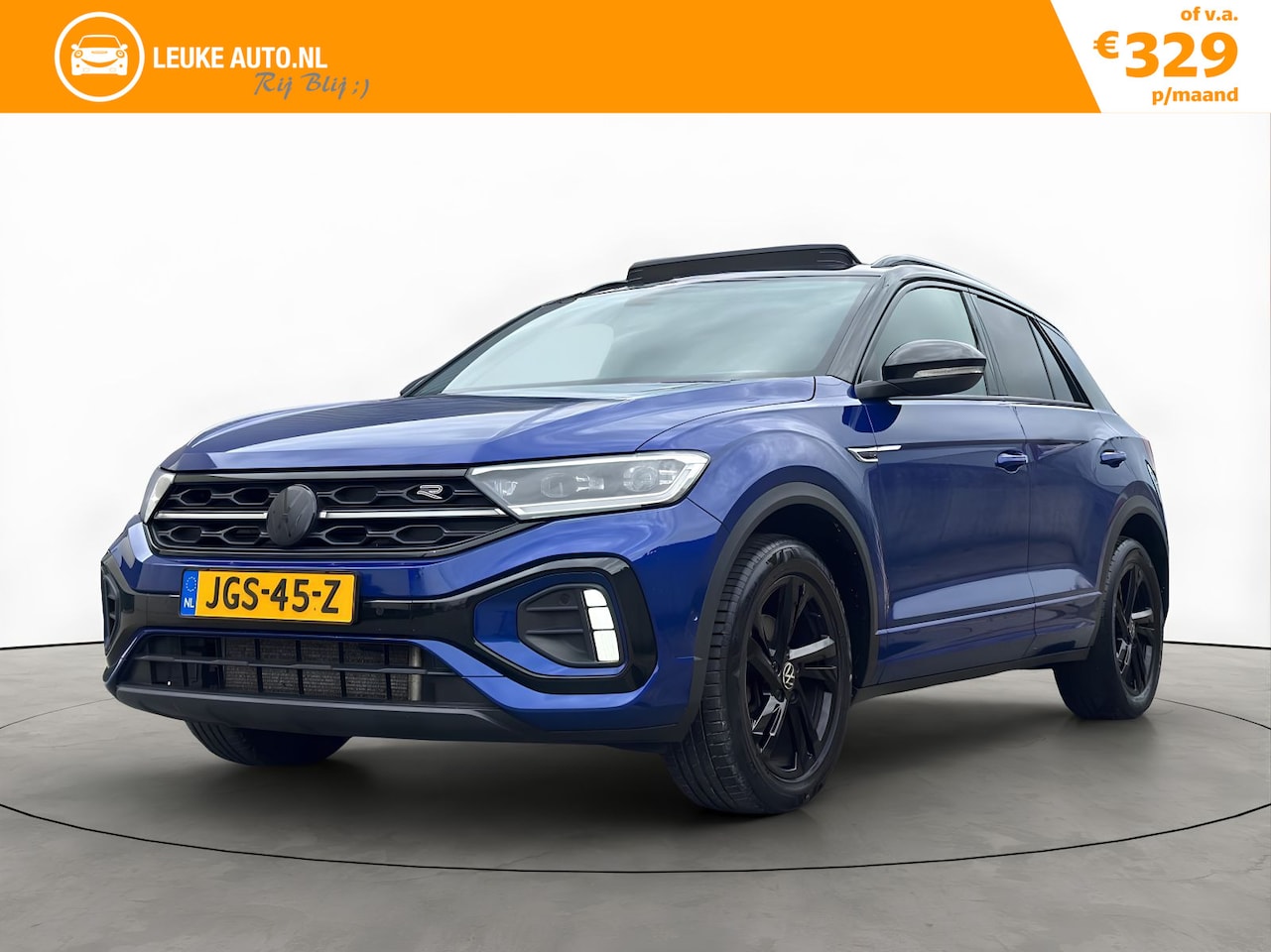 Volkswagen T-Roc - 1.5 TSI 150PK R-Line Pano Dode-Hoek IQ Lights - AutoWereld.nl