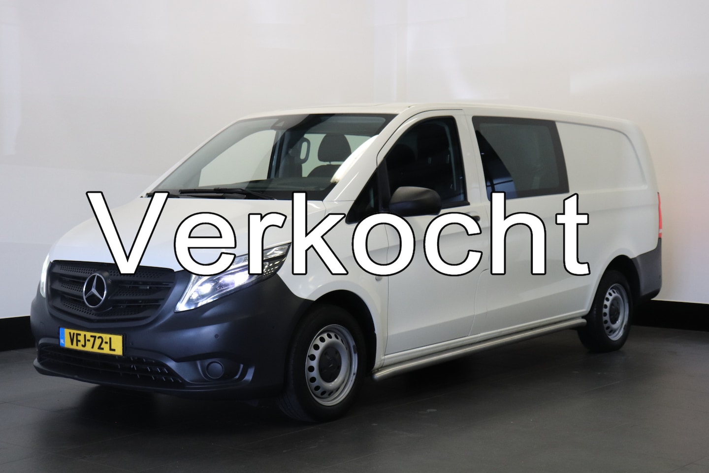 Mercedes-Benz Vito - 114 CDI Automaat XL Dubbele Cabine - EURO 6 - Airco - Navi - Cruise - € 16.900,- Excl. - AutoWereld.nl