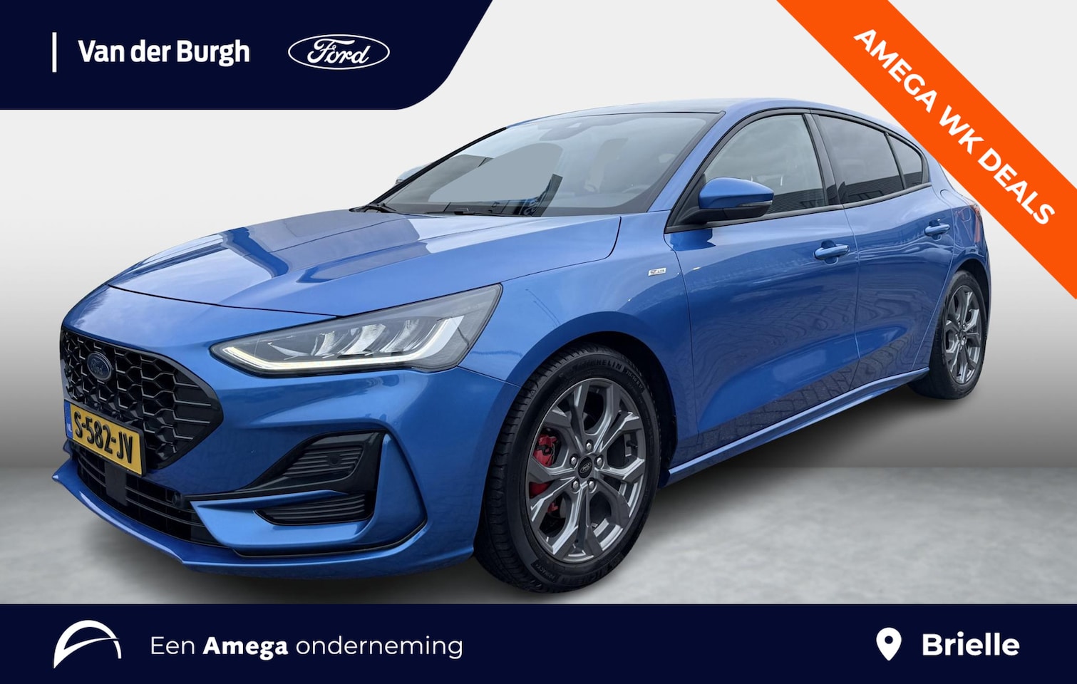 Ford Focus - 5-deurs ST-Line Style 1.0 ECOboost Hybrid 155pk PowerShift Automaat - Winter Pack - Panora - AutoWereld.nl