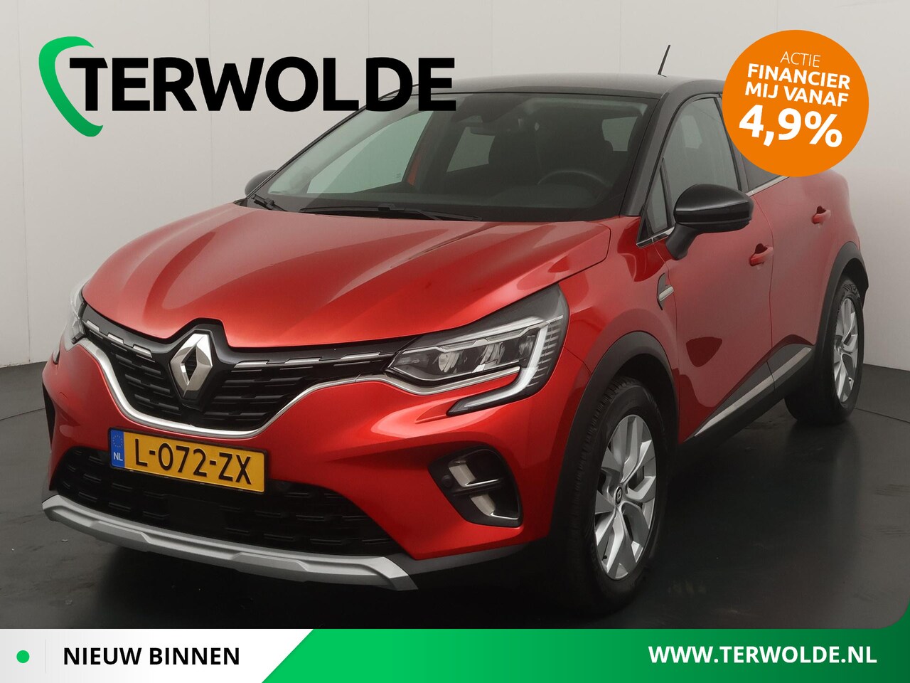Renault Captur - TCe 100 Bi-Fuel GPF Intens | Trekhaak | Parkeercamera | Navigatie | - AutoWereld.nl