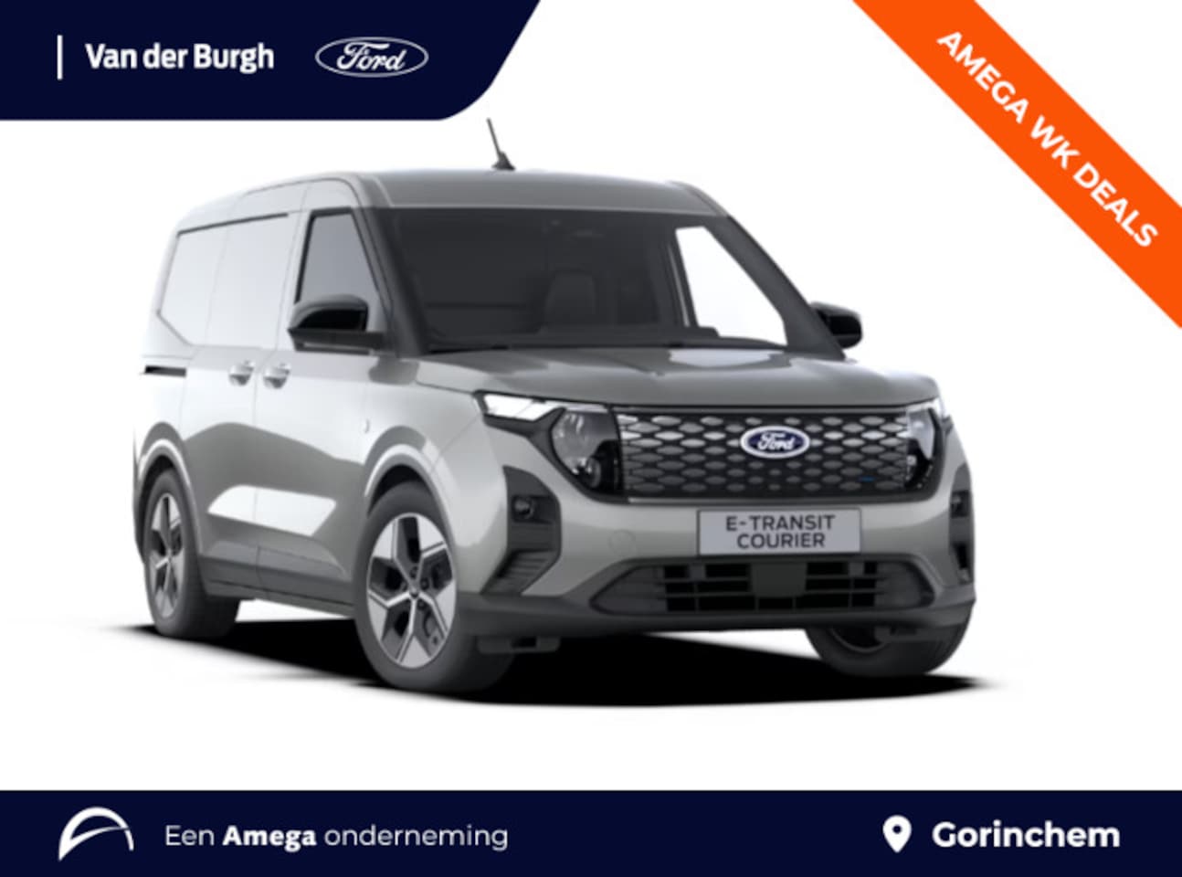 Ford Transit Courier - E-Transit Limited 43 kWh | Nieuw | Voorraad | Incl. € 2554 Ford Voordeel | - AutoWereld.nl