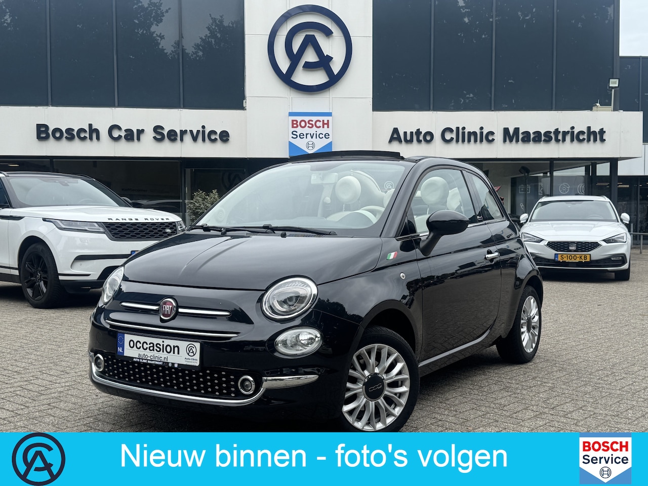 Fiat 500 C - 1.2 Lounge / 4-CILINDER / CABRIO / VIRTUAL / 7" NAVI / - AutoWereld.nl