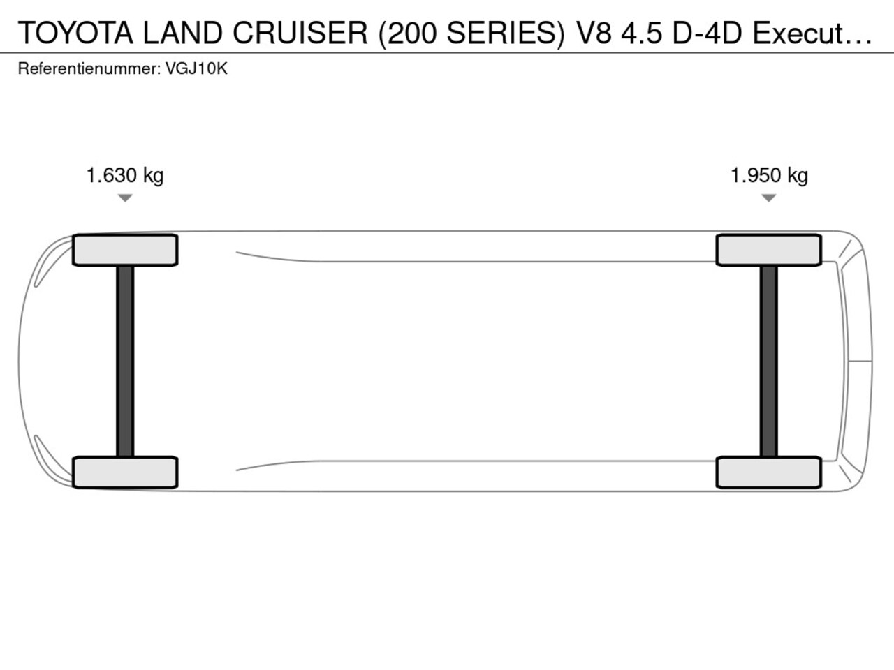 Toyota Land Cruiser 200 - SERIES) V8 4.5 D-4D Executive LUXE! GRIJS KENT. LEDER