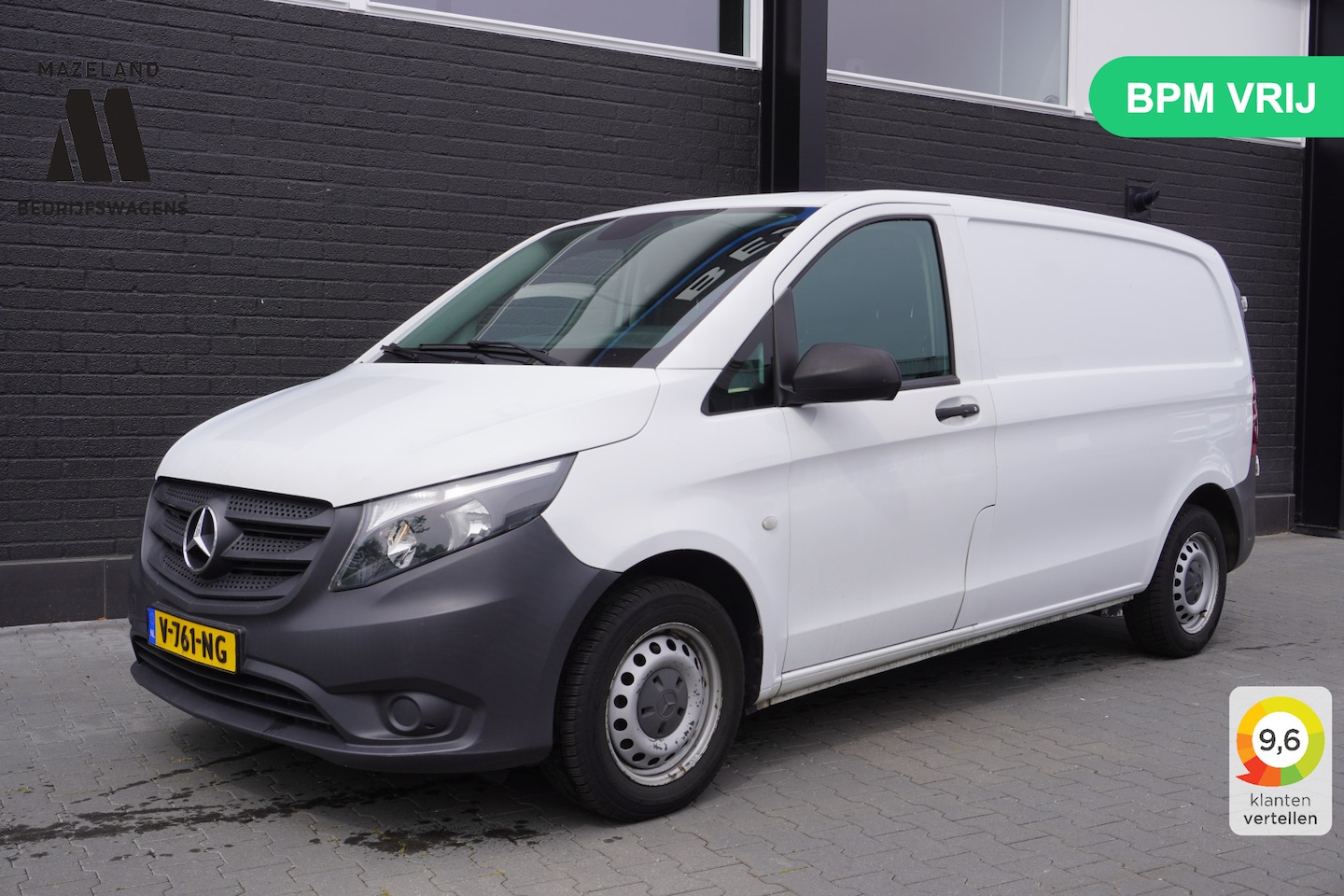 Mercedes-Benz Vito - 109 CDI Lang EURO 6 - Airco - Cruise - Camera - € 10.950,- Excl. - AutoWereld.nl